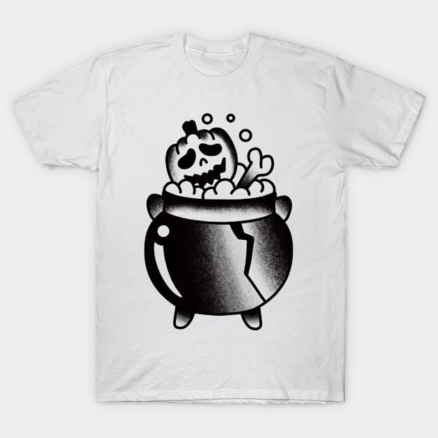 Witches cauldron T-Shirt by LEEX337